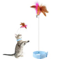 Neck Wear Cat Collar Teaser Toys, Self Play Cat Toy for Boredom