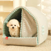 Closed Dog House Winter Windproof Nest for Dogs Cats