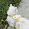 Adjustable Cute Flower Cat Harness for Small Dog Leash Sets Pet