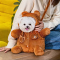 Dog Bag Cat Bag Autumn And Winter Warm Windproof Cat Backpack