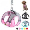 Puppy Harness Set Dog Accessories Adjustable Dog Collar Leash