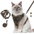 Cat Harness and Leash Set for Walking Adjustable Kitten Strip
