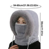 Russian Hat Women Winter Hat Flexible Windproof Headwear musk