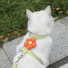 Cute Small Cat Harness Leash Set Fashion Simple Puppy Leash Set