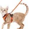 Cat Harness and Leash for Walking, Escape Proof Soft Easy Control