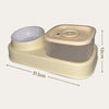 2-in-1 Pets Water Fountain Auto Filter Mute Cat Drinker Bowl