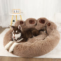 Fluffy Dog Bed Winter Warm Large Pet  Sofa Baskets Pets