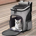 Breathable Pet Cat Carrier Backpack Foldable Pet Carrier Travel Bag