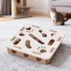 New Cat Puzzle Toy Felt Tunnel Box Cat Playing Toy With Ball