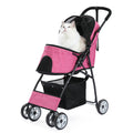 Small Cats & Dogs Pet Trolley, Portable Outdoor Travel Walking