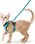 Cat Harness and Leash for Walking, Escape Proof Soft Easy Control