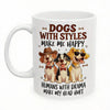 Dogs Make Me Happy, Humans Make My Head Hurt Ceramic Mug