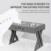 Elevated Dog Bowls 3 Adjustable Heights Raised Food bowl